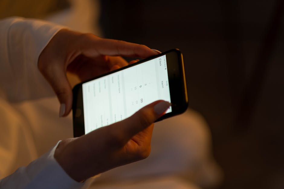 Telefon ayarlarında ağ ve uygulama kontrolleri