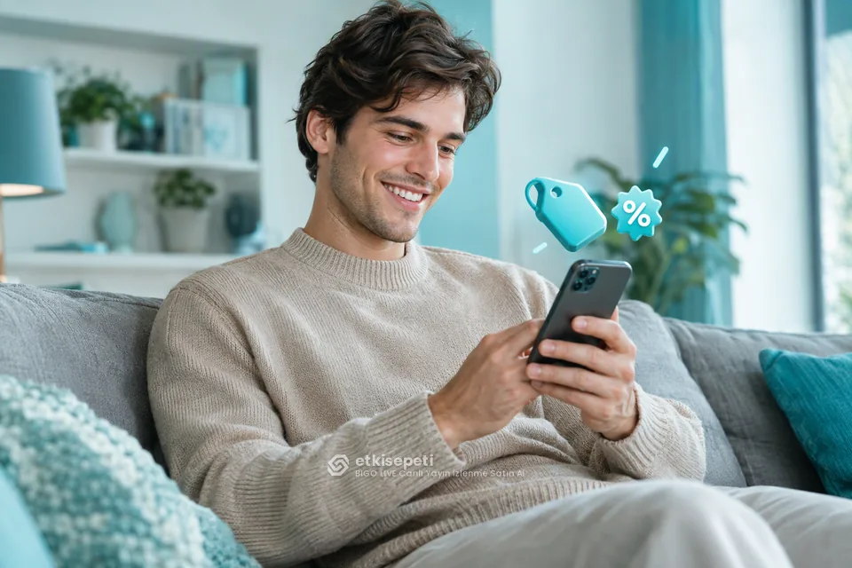 BIGO LIVE Canlı Yayın İzlenme paket fiyatlarını inceleyen bir kullanıcı