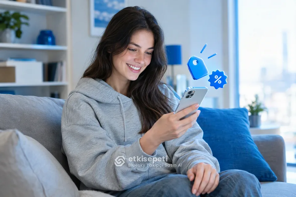 Bluesky Takipçi paket fiyatlarını inceleyen bir kullanıcı