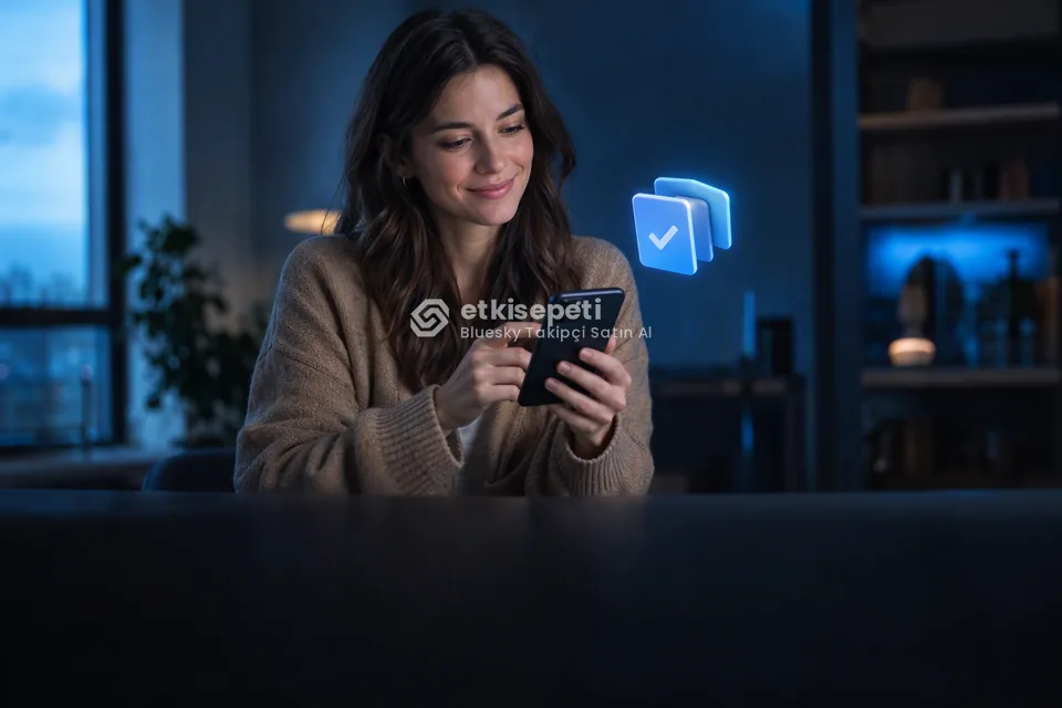Telefonunda paket ve adet seçen bir kullanıcı