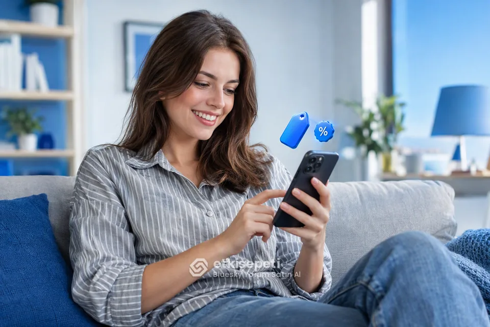 Bluesky Yorum paket fiyatlarını inceleyen bir kullanıcı
