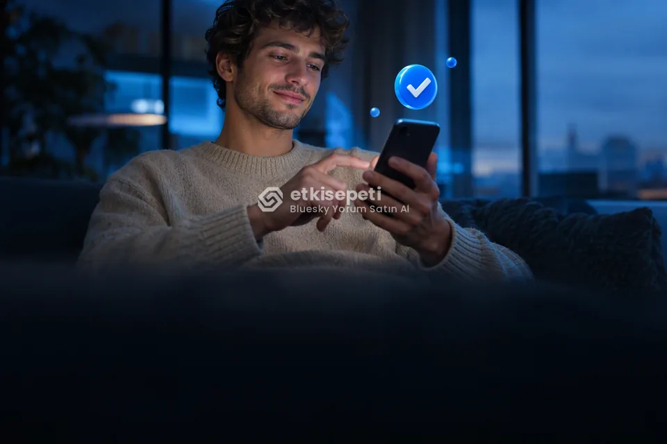 Sipariş adımını tamamlayan bir kullanıcı