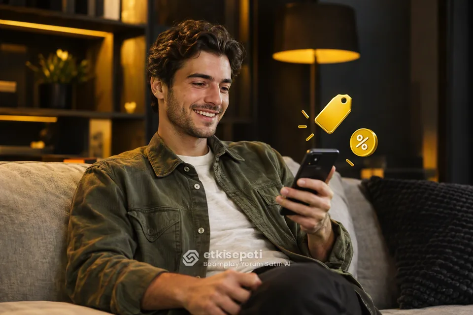 Boomplay Yorum paket fiyatlarını inceleyen bir kullanıcı