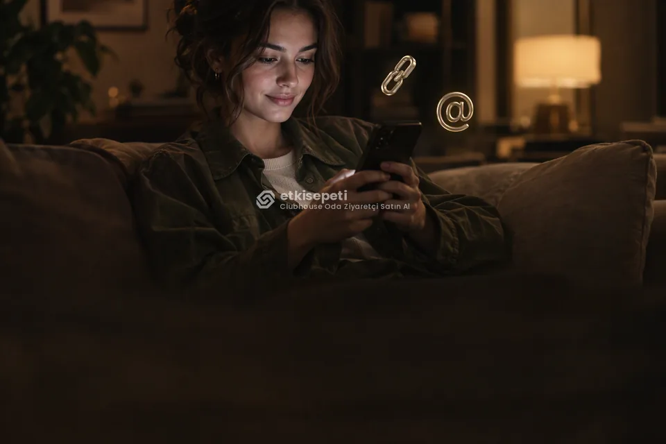 Bağlantısını kopyalayan bir kullanıcı