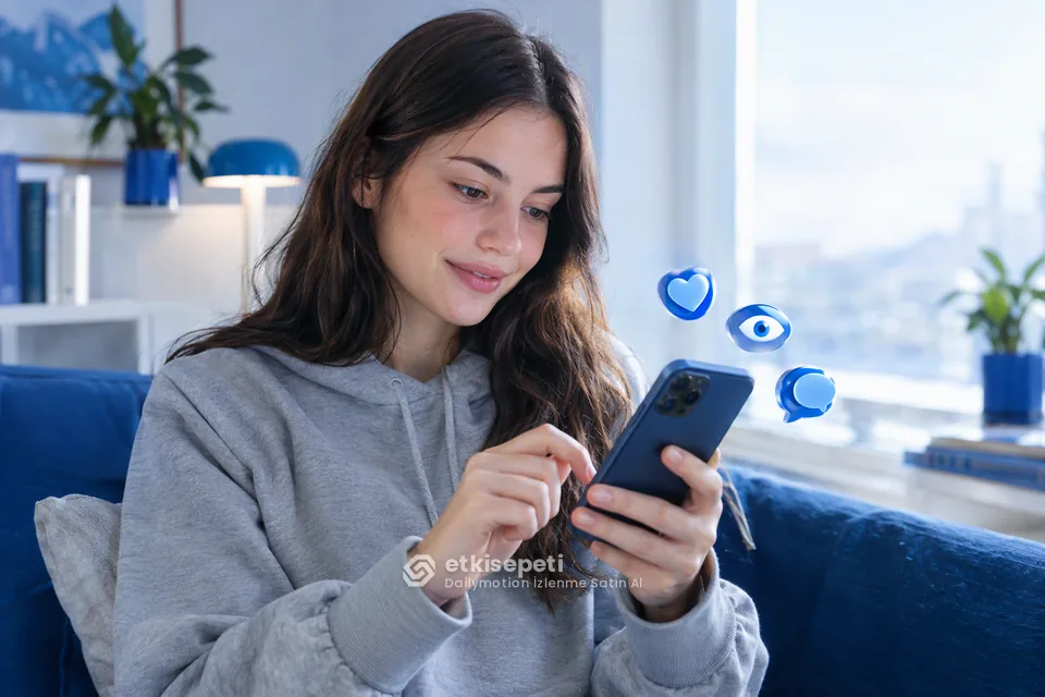 Diğer Dailymotion hizmetlerine göz atan bir kullanıcı
