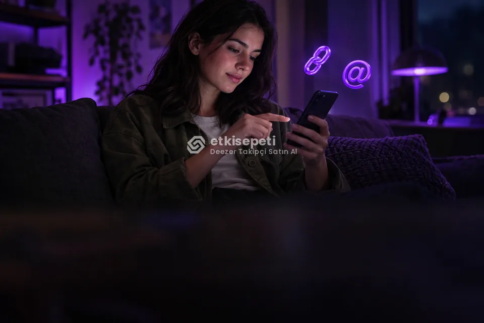 Bağlantısını kopyalayan bir kullanıcı