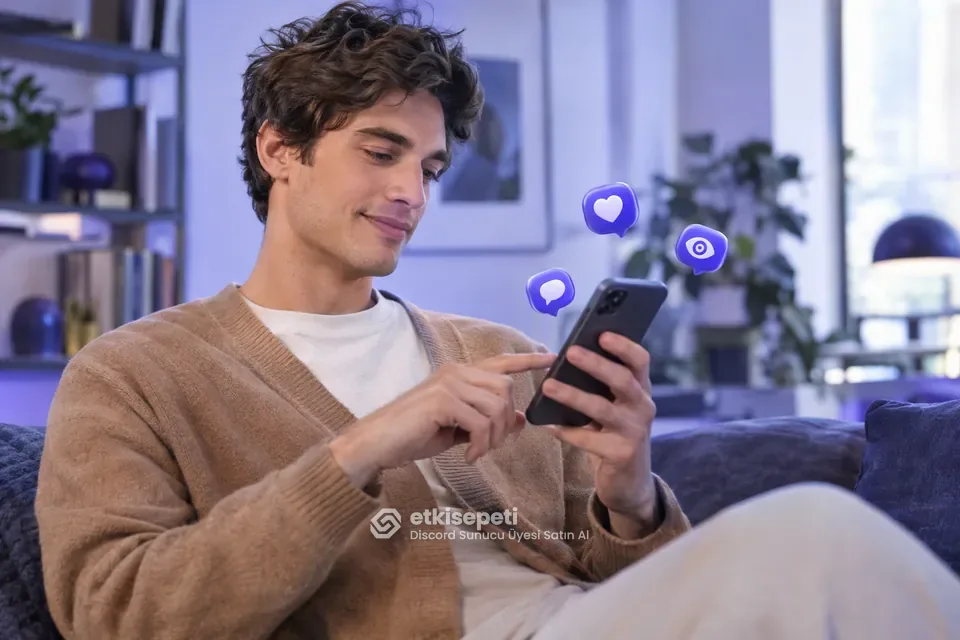 Diğer Discord hizmetlerine göz atan bir kullanıcı