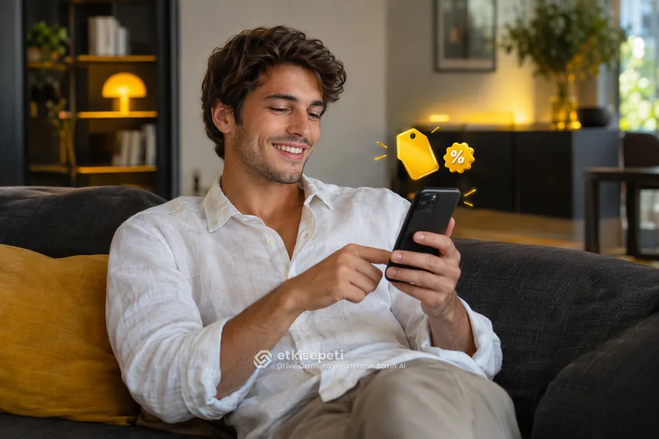 DLive Canlı Yayın İzlenme paket fiyatlarını inceleyen bir kullanıcı
