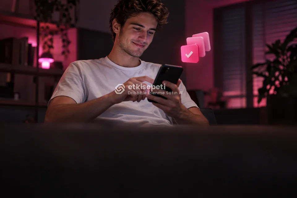 Telefonunda paket ve adet seçen bir kullanıcı
