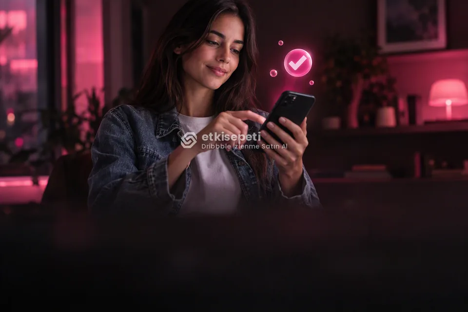 Sipariş adımını tamamlayan bir kullanıcı