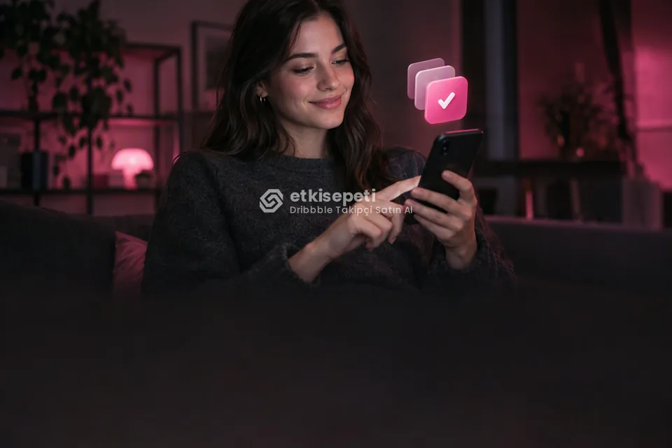 Telefonunda paket ve adet seçen bir kullanıcı