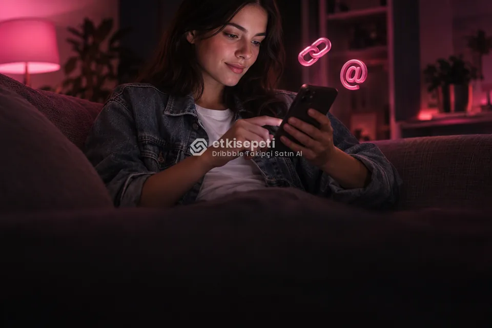 Bağlantısını kopyalayan bir kullanıcı
