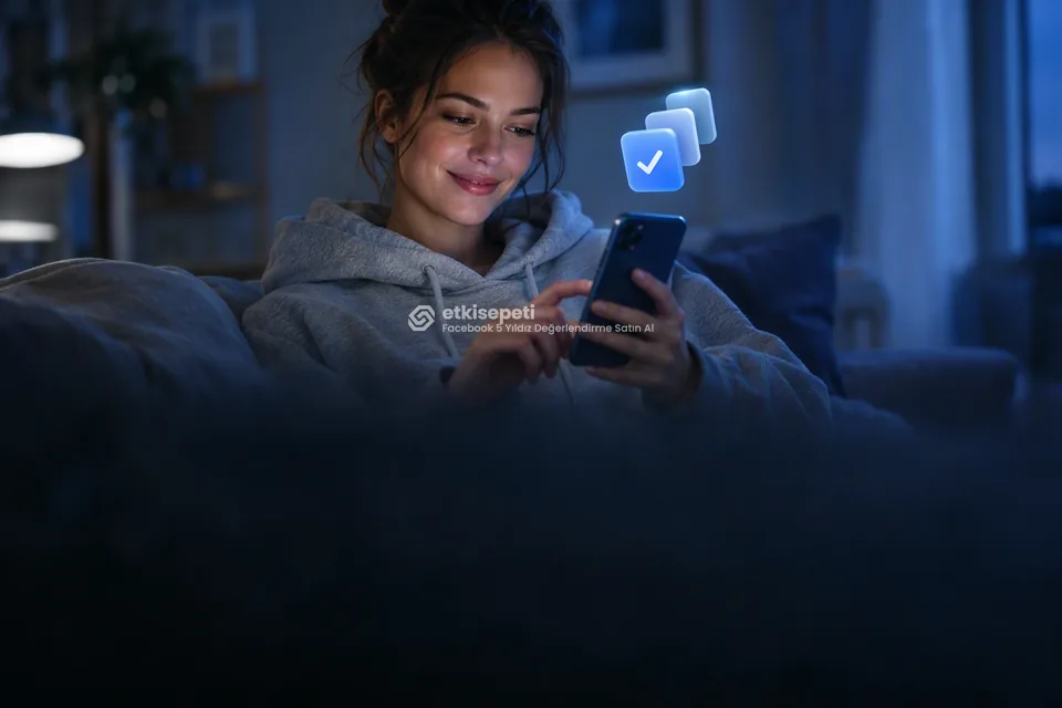 Telefonunda paket ve adet seçen bir kullanıcı