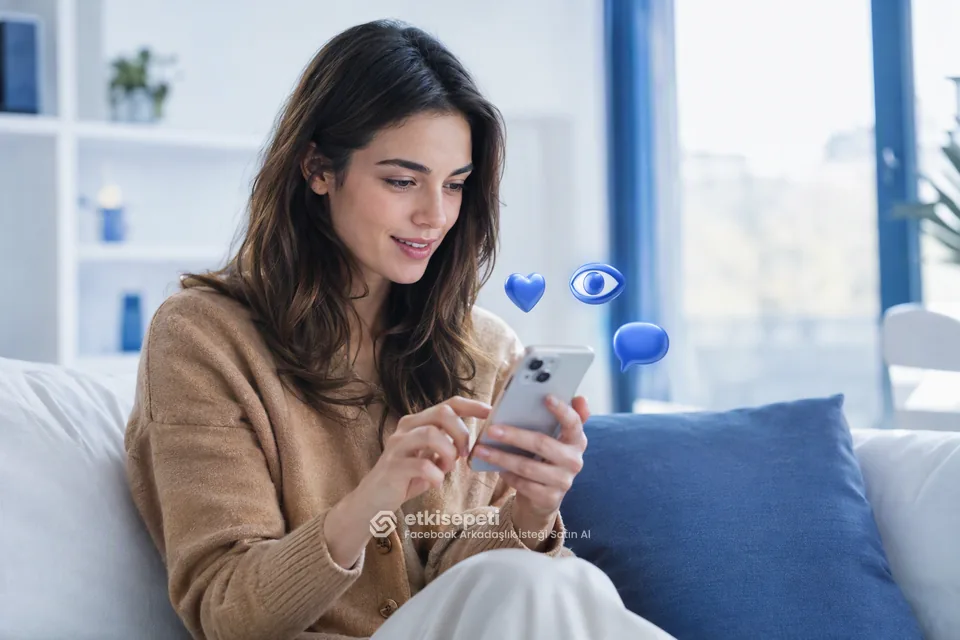 Diğer Facebook hizmetlerine göz atan bir kullanıcı