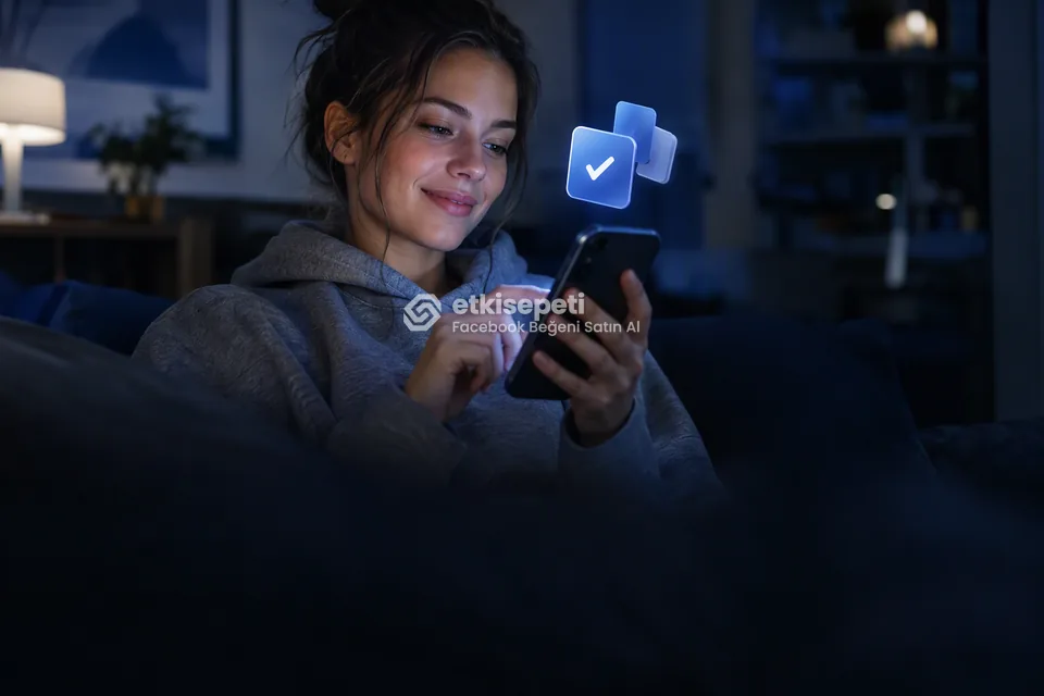 Telefonunda paket ve adet seçen bir kullanıcı