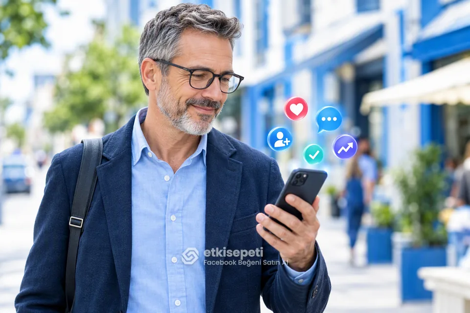 Facebook Beğeni Satın Al için sosyal kanıt ve ilk izlenim sahnesi