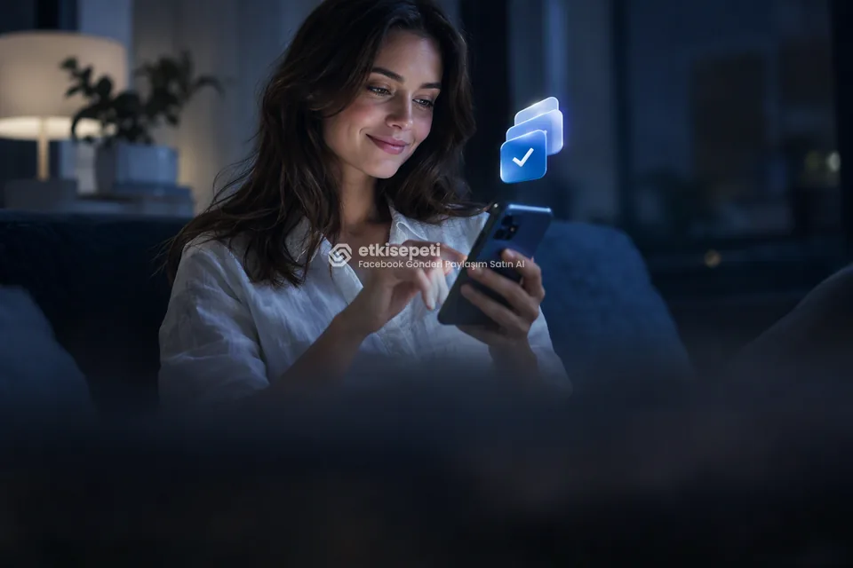 Telefonunda paket ve adet seçen bir kullanıcı