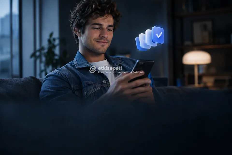 Telefonunda paket ve adet seçen bir kullanıcı