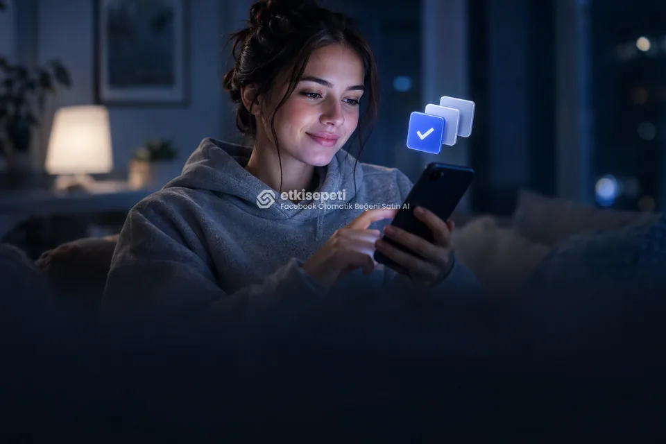 Telefonunda paket ve adet seçen bir kullanıcı