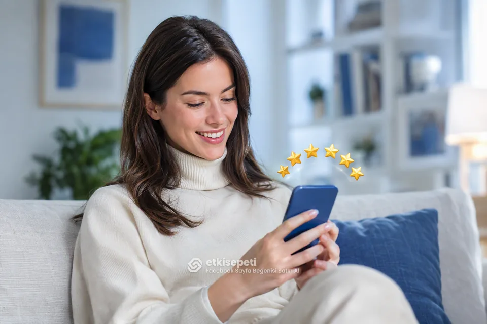 Facebook Sayfa Beğenisi hizmetini değerlendiren memnun bir kullanıcı