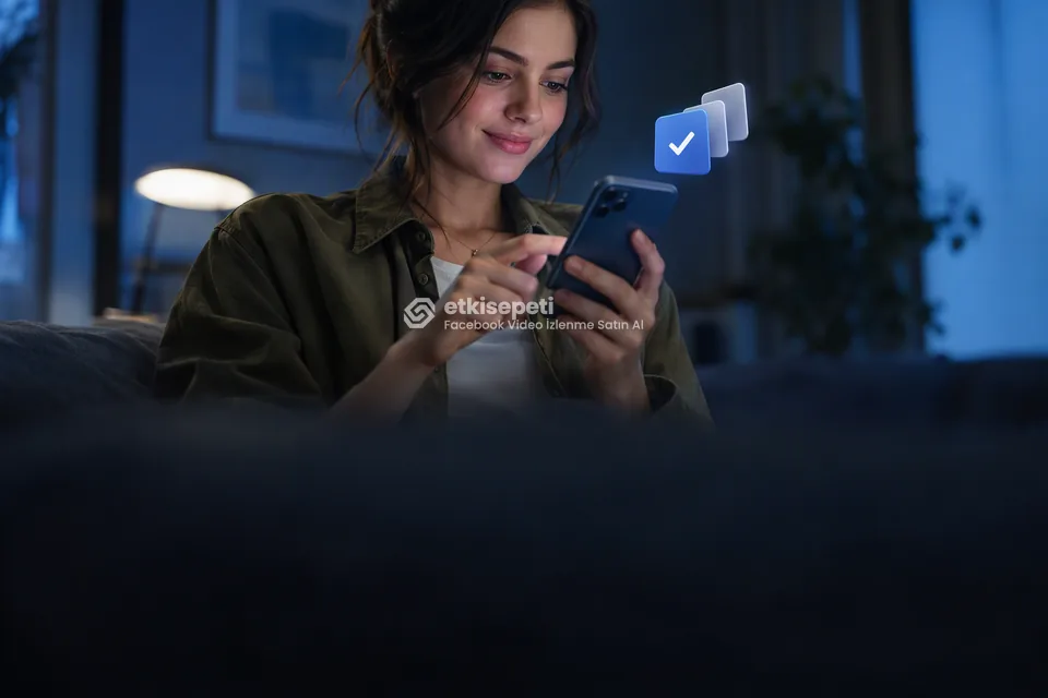 Telefonunda paket ve adet seçen bir kullanıcı