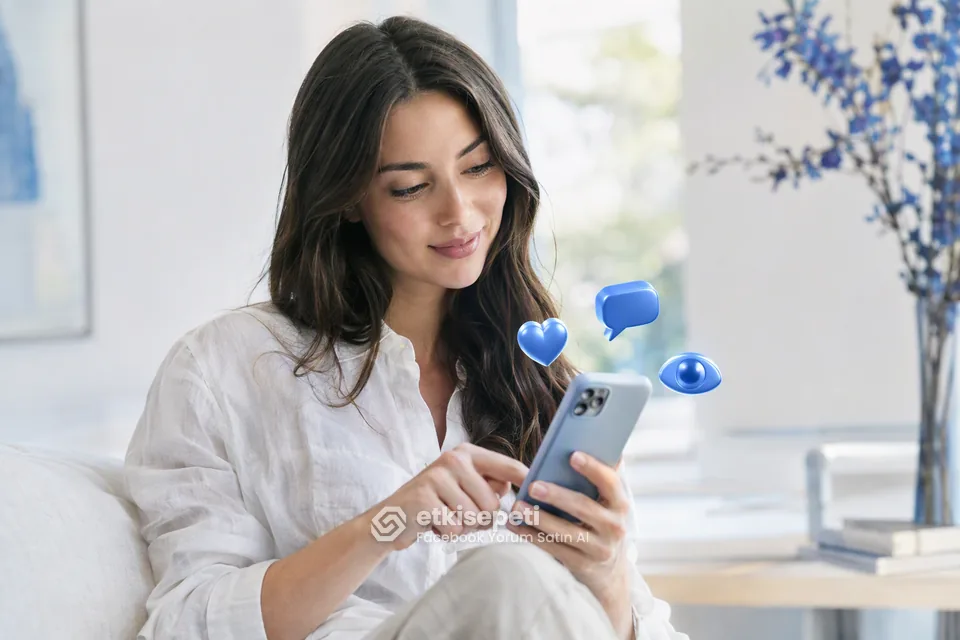 Diğer Facebook hizmetlerine göz atan bir kullanıcı