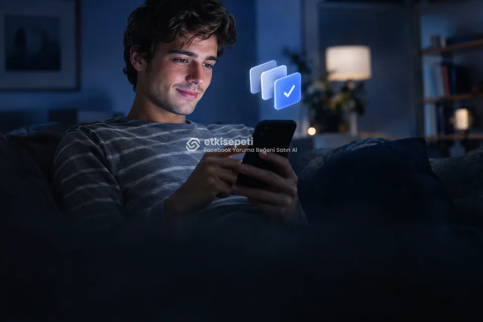 Telefonunda paket ve adet seçen bir kullanıcı