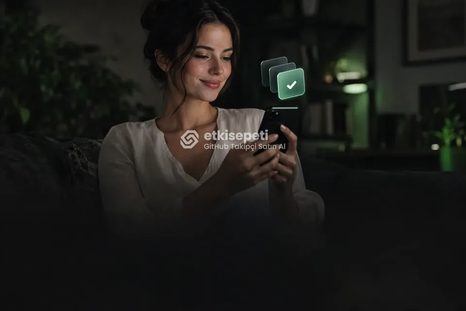 Telefonunda paket ve adet seçen bir kullanıcı
