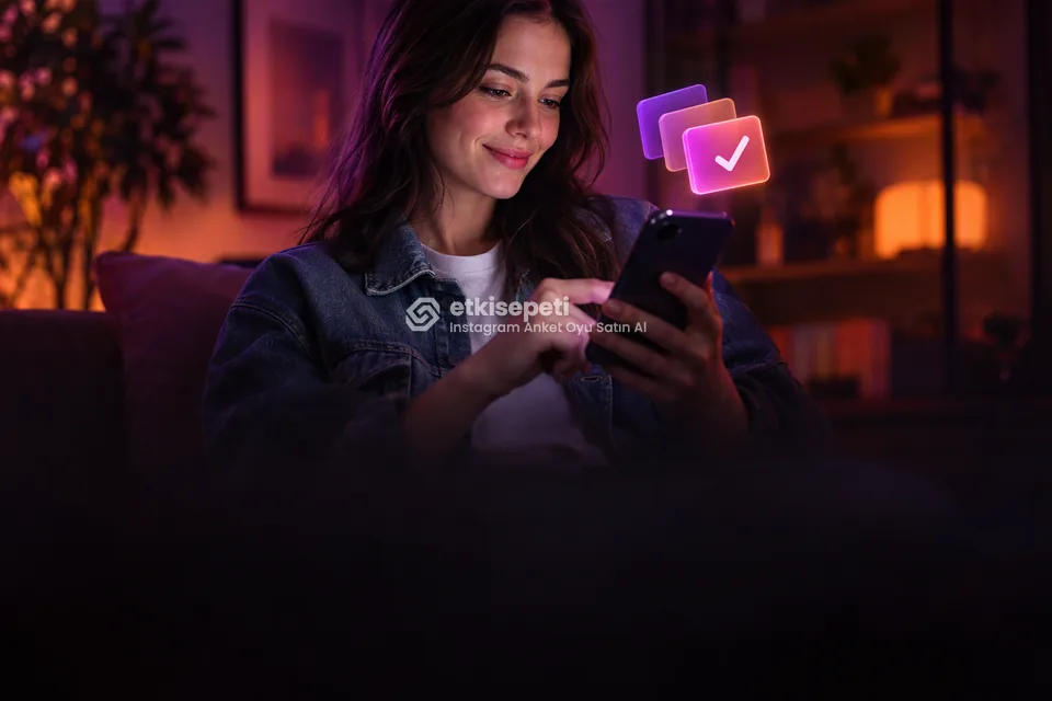 Telefonunda paket ve adet seçen bir kullanıcı