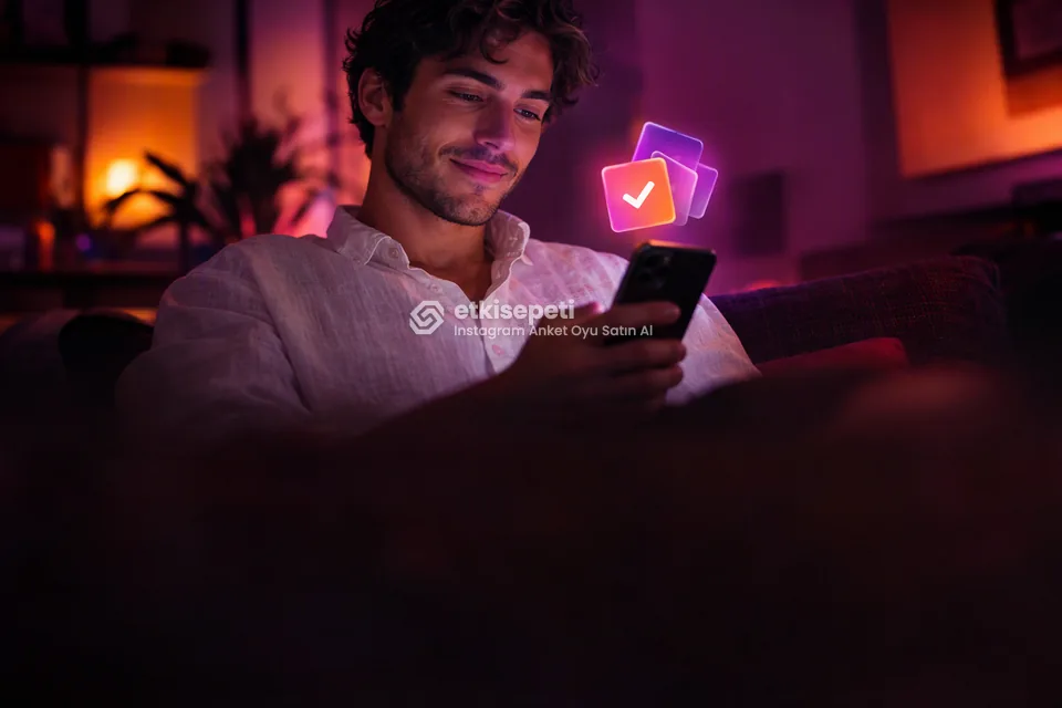 Telefonunda paket ve adet seçen bir kullanıcı