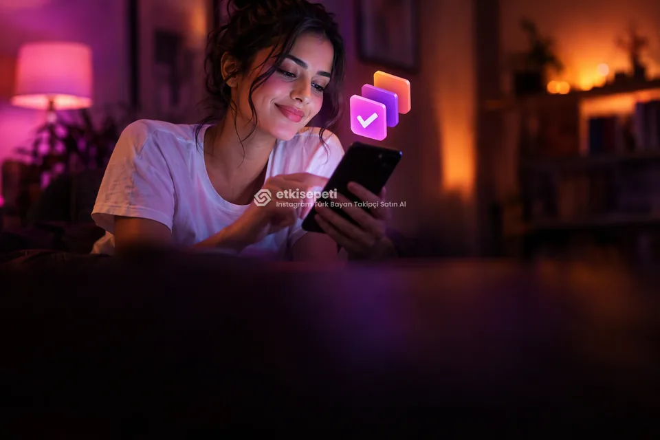 Telefonunda paket ve adet seçen bir kullanıcı