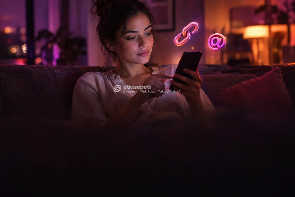 Bağlantısını kopyalayan bir kullanıcı