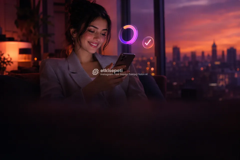Siparişinin ilerleyişini takip eden bir kullanıcı