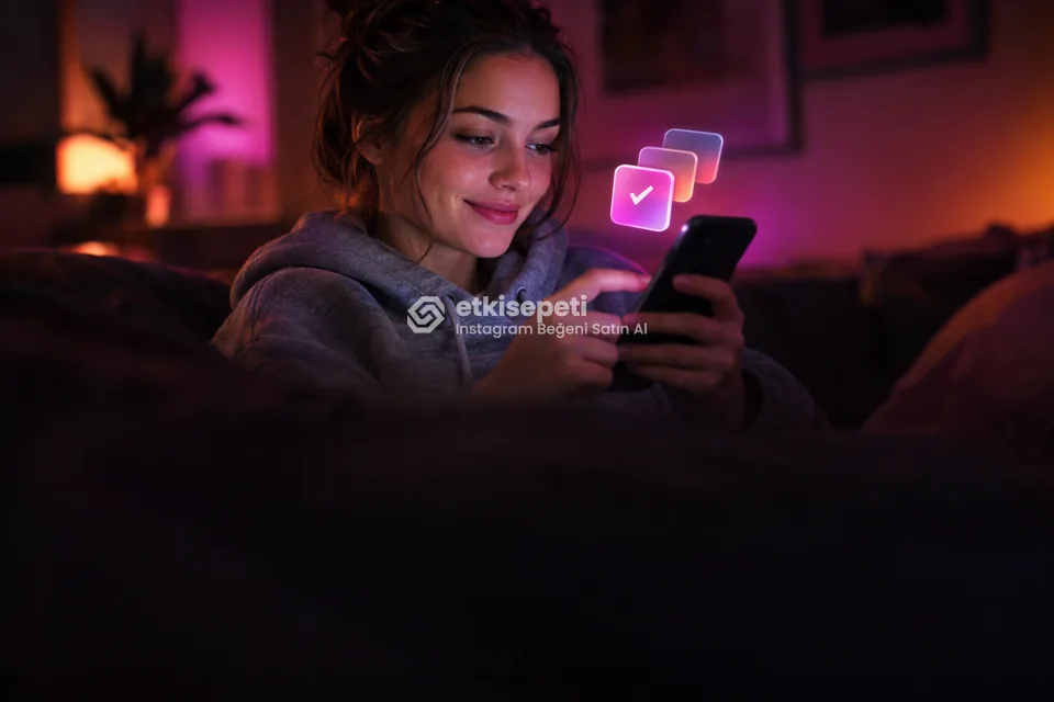 Telefonunda paket ve adet seçen bir kullanıcı