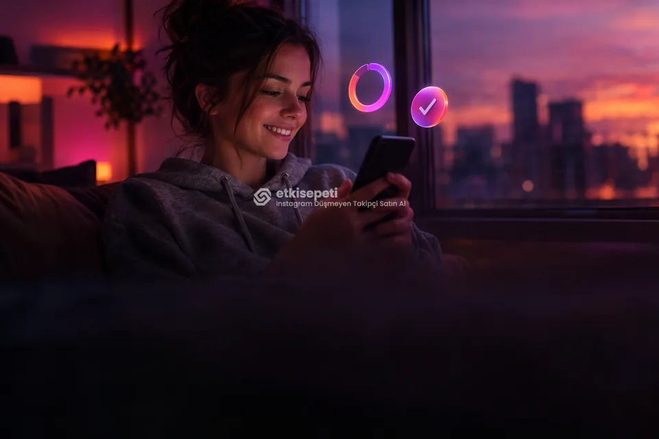 Siparişinin ilerleyişini takip eden bir kullanıcı