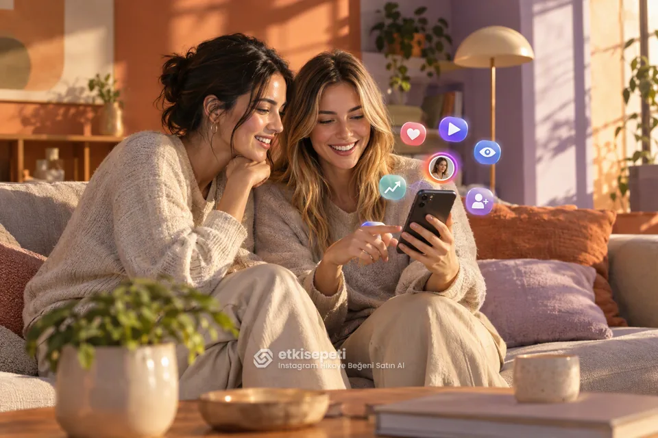 Instagram Hikaye Beğeni Satın Al ile diğer paket türleri arasındaki farkları gösteren sahne