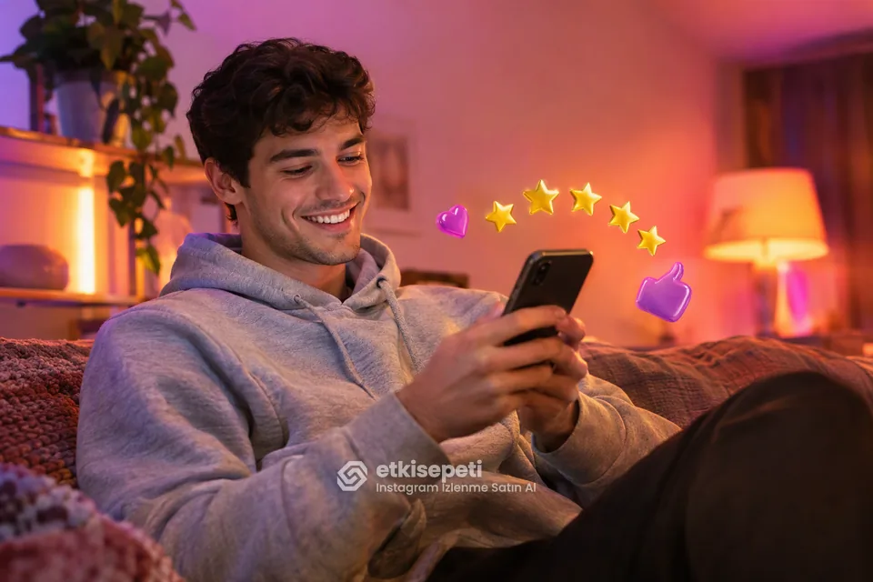 Instagram İzlenme hizmetini değerlendiren memnun bir kullanıcı
