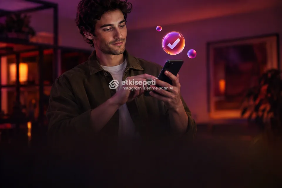 Sipariş adımını tamamlayan bir kullanıcı
