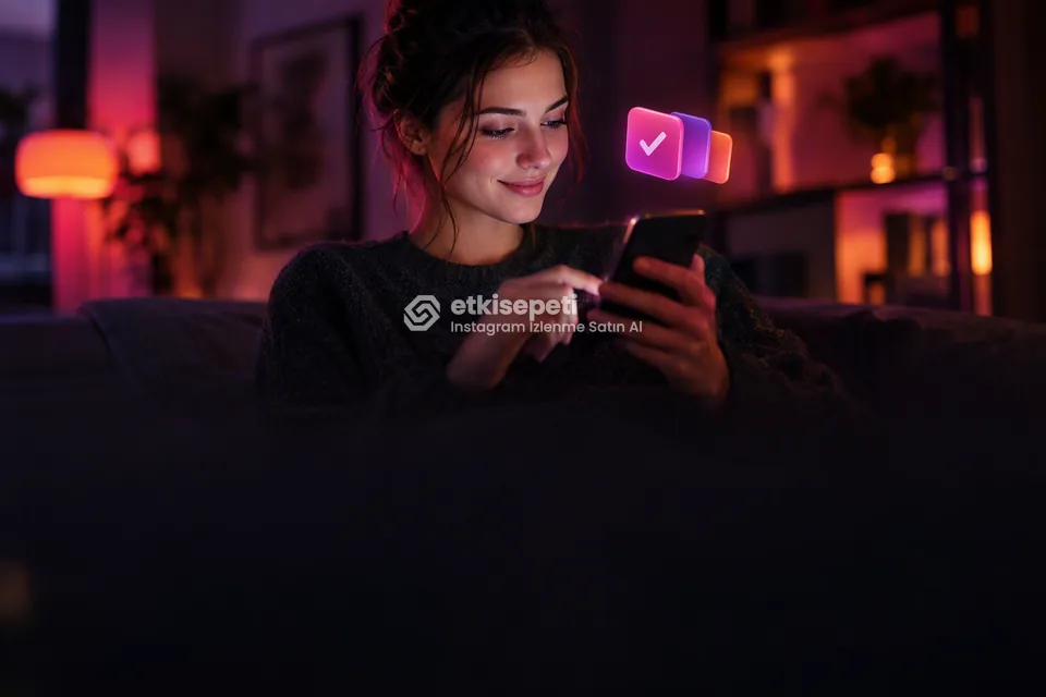 Telefonunda paket ve adet seçen bir kullanıcı