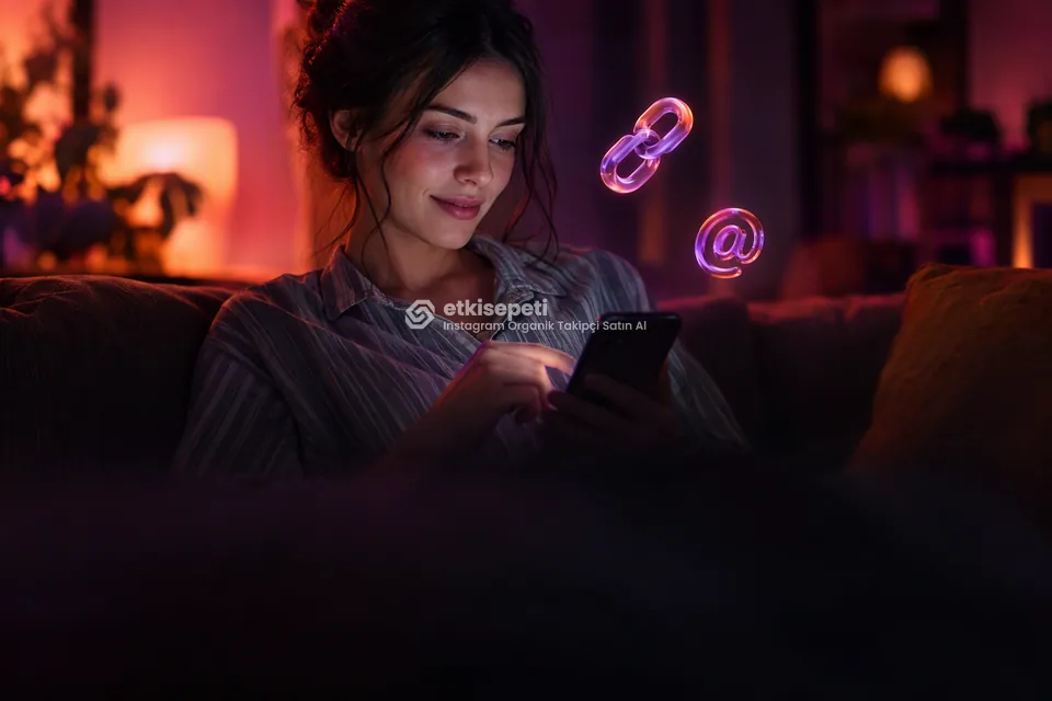 Bağlantısını kopyalayan bir kullanıcı