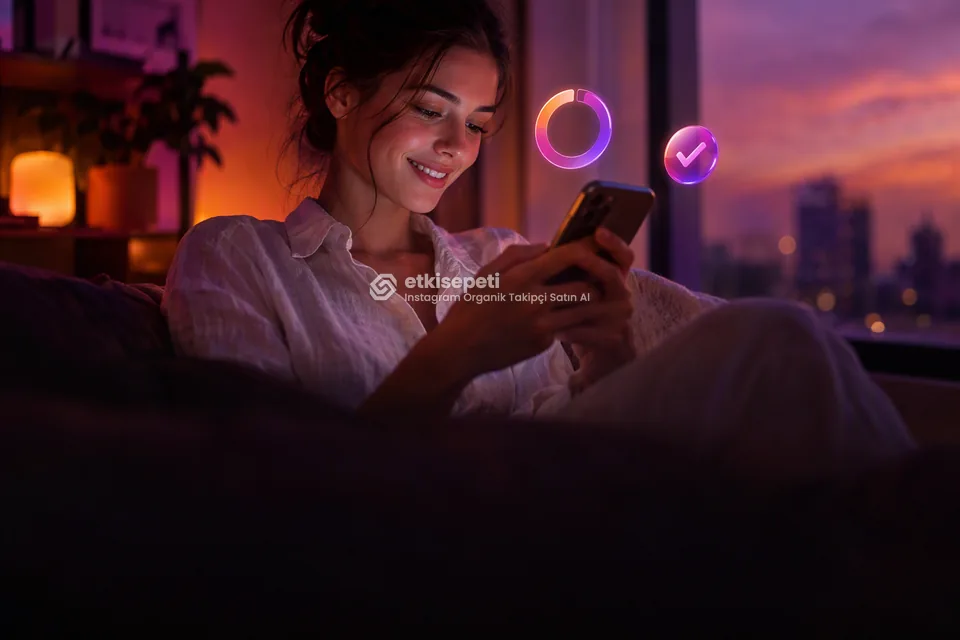 Siparişinin ilerleyişini takip eden bir kullanıcı