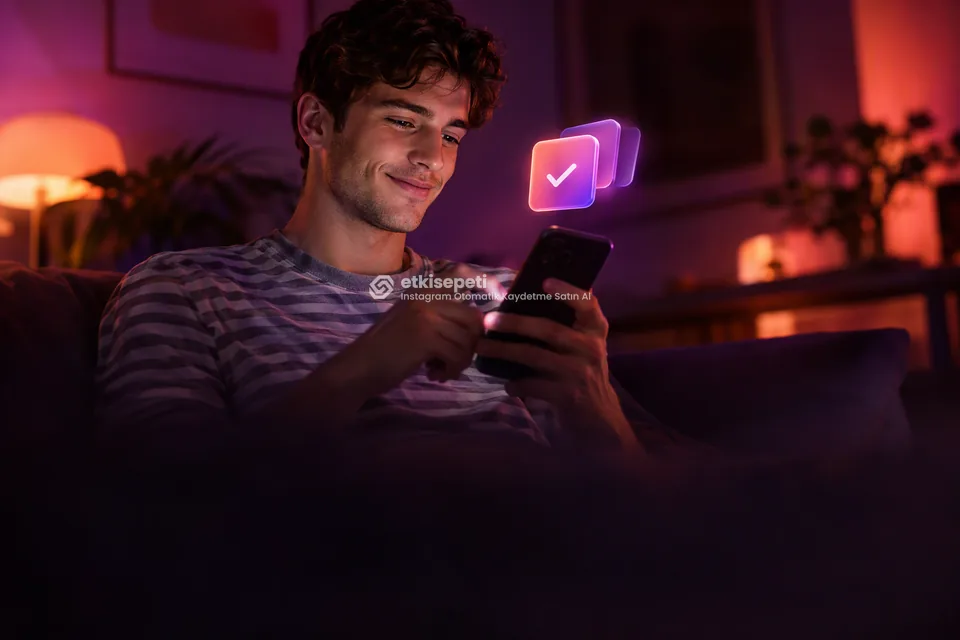 Telefonunda paket ve adet seçen bir kullanıcı