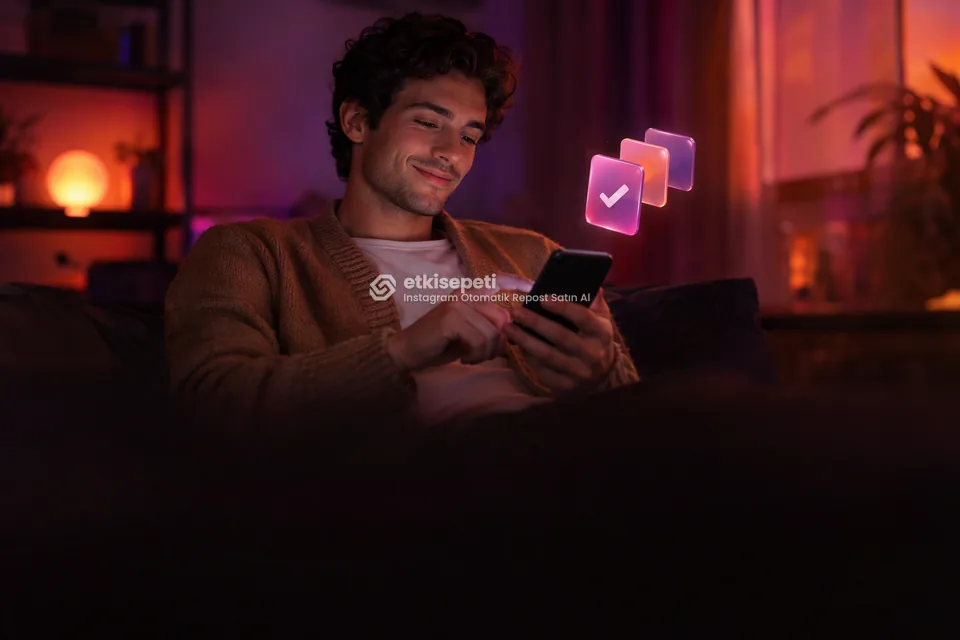 Telefonunda paket ve adet seçen bir kullanıcı