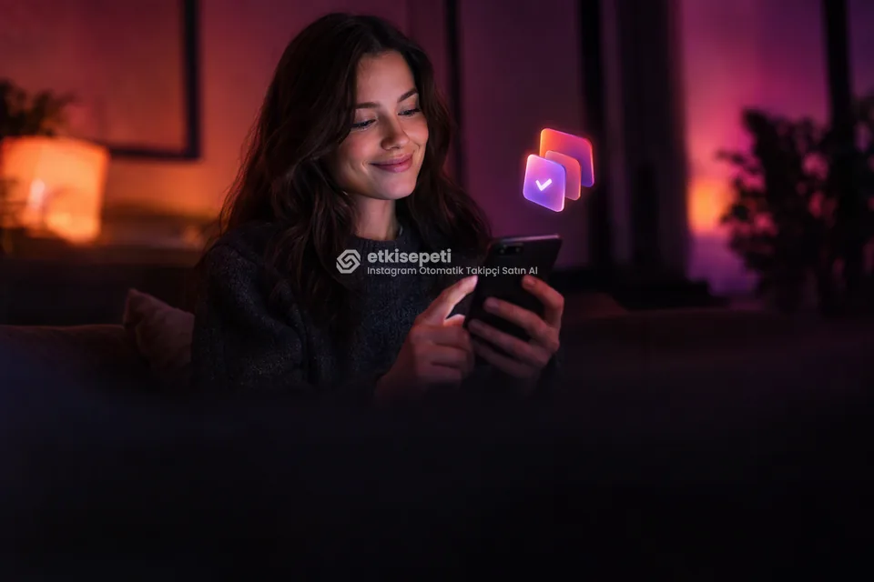 Telefonunda paket ve adet seçen bir kullanıcı