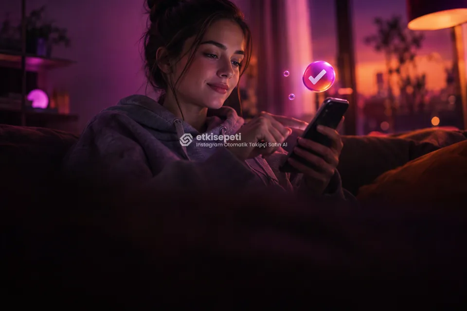 Sipariş adımını tamamlayan bir kullanıcı
