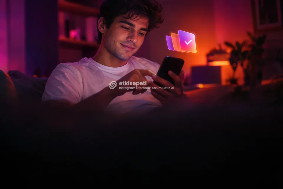 Telefonunda paket ve adet seçen bir kullanıcı