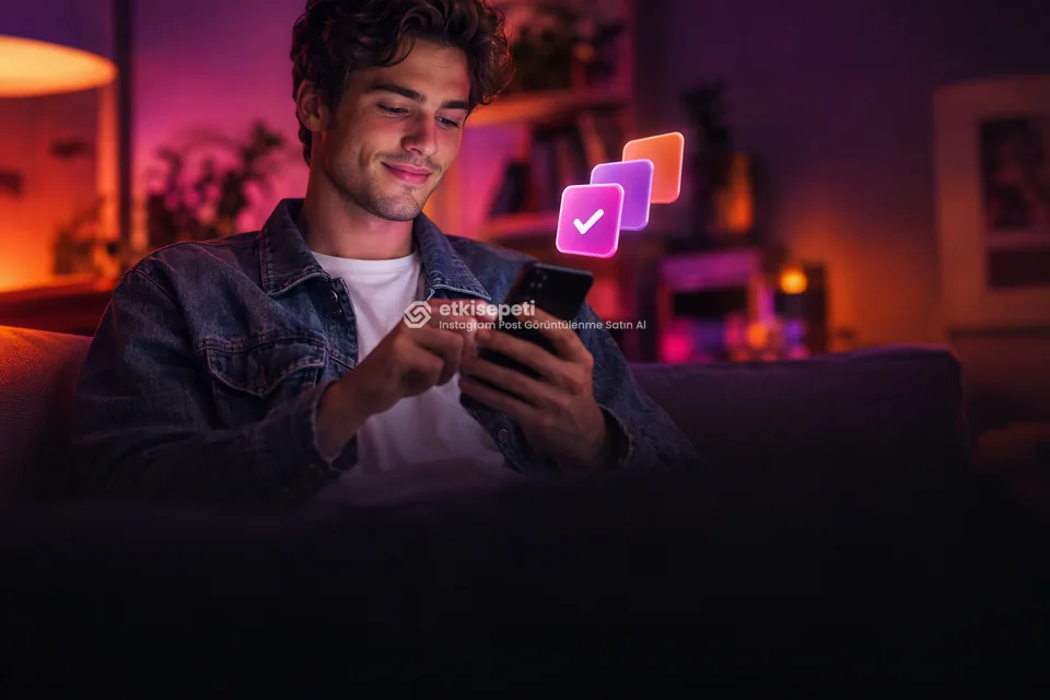 Telefonunda paket ve adet seçen bir kullanıcı