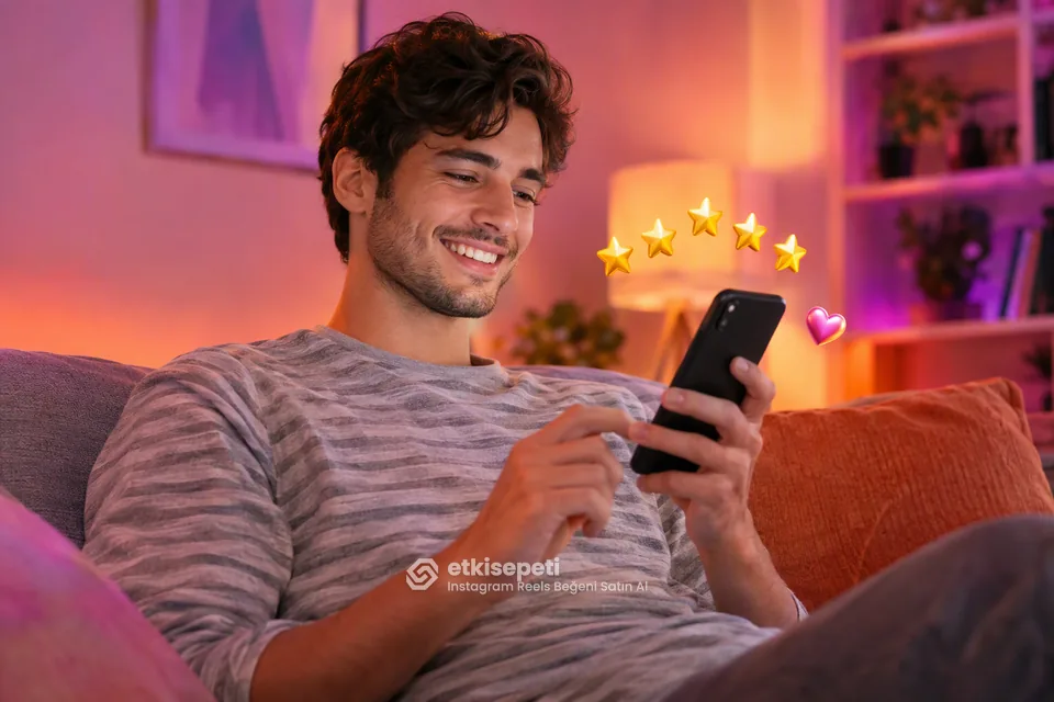 Instagram Reels Beğeni hizmetini değerlendiren memnun bir kullanıcı