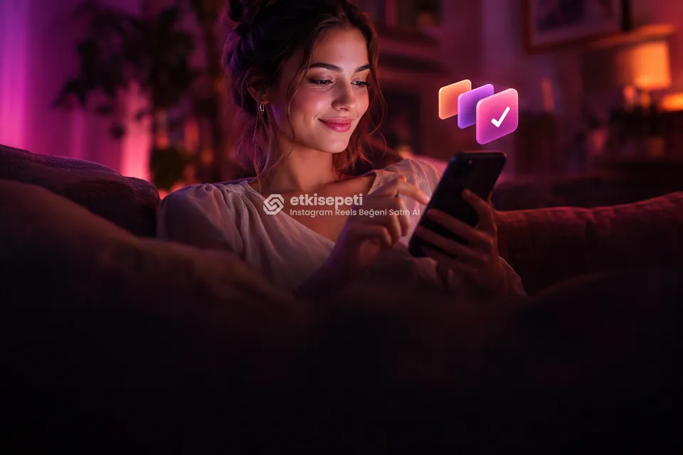 Telefonunda paket ve adet seçen bir kullanıcı