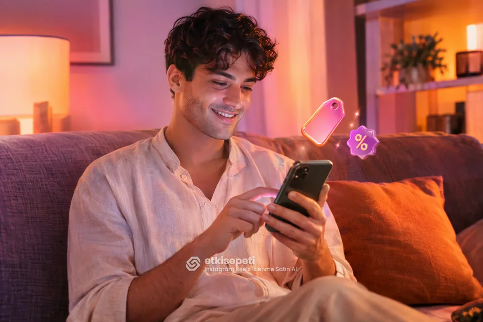 Instagram Reels İzlenme paket fiyatlarını inceleyen bir kullanıcı